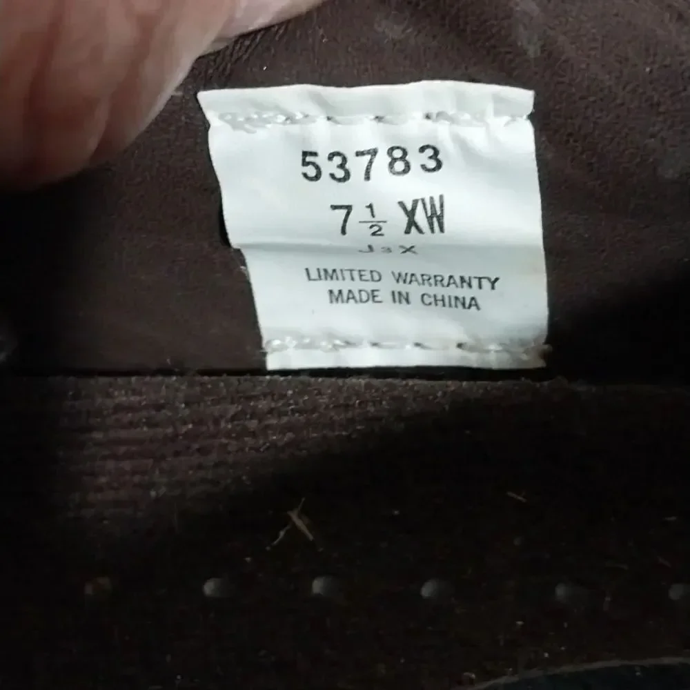 FootJoy Brown and White Men's Oxfords...SIZE  7.5 XW...